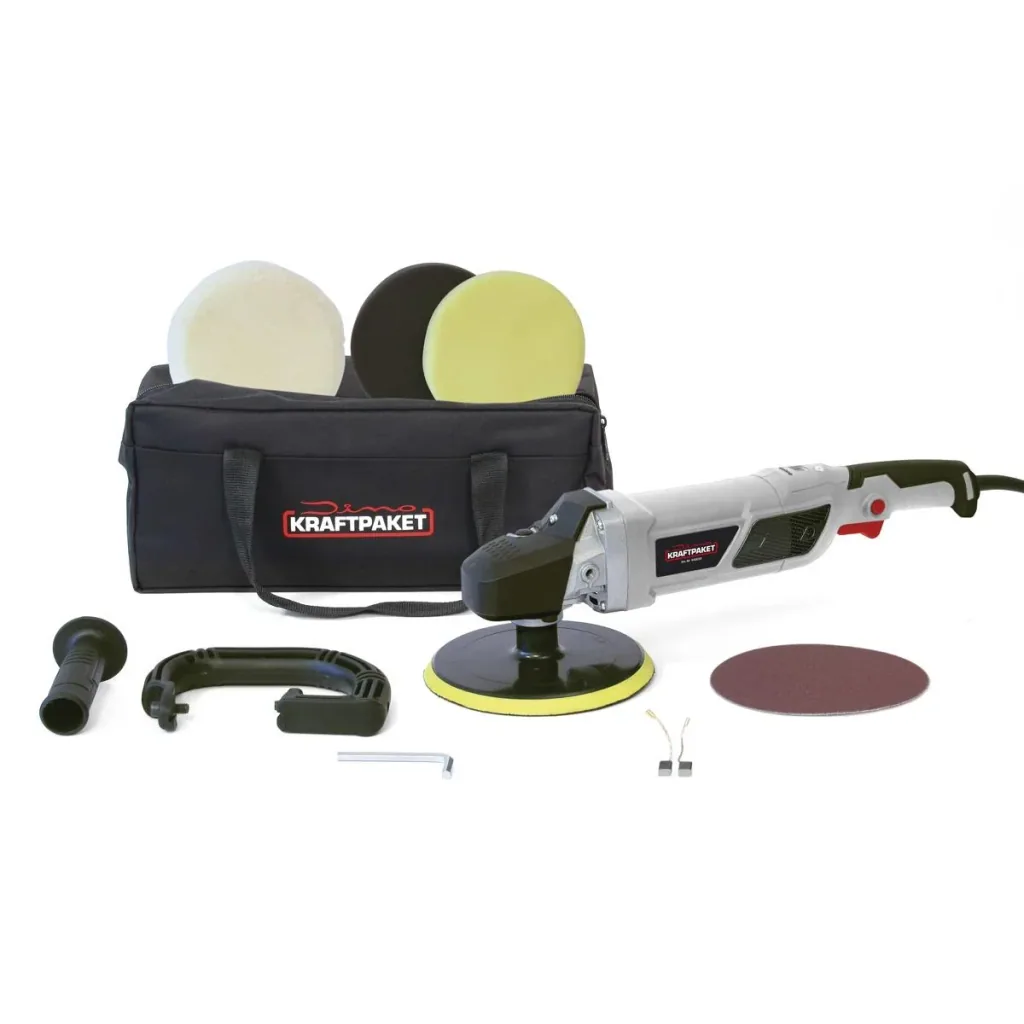 Car rotary polishing machine - 1,500 watts with LC display