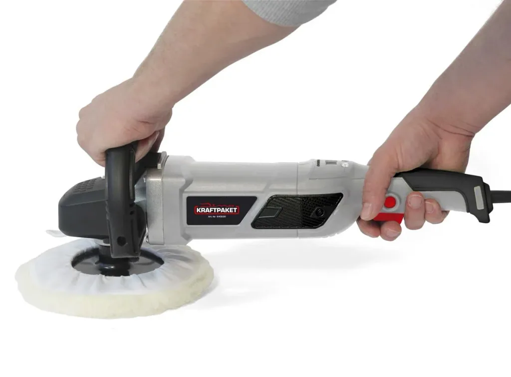 Car rotary polishing machine - 1,500 watts with LC display