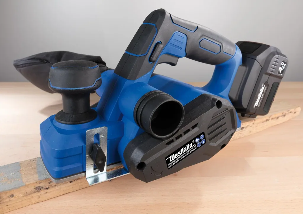 Cordless planer Li-Ion AH18 18 V, without battery and charger