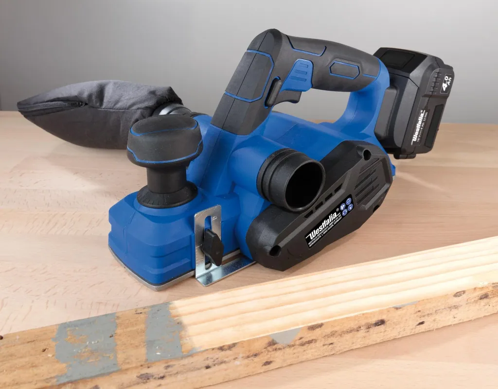 Cordless planer Li-Ion AH18 18 V, without battery and charger