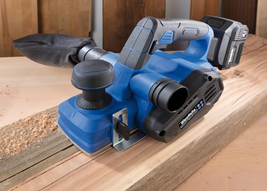 Cordless planer Li-Ion AH18 18 V, without battery and charger