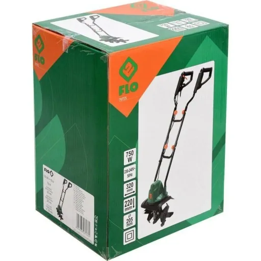 Garden tiller - 750W - 4 blades - Working width 32cm