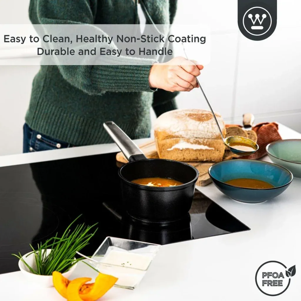 Performance Series Oven Safe Saucepan 18 cm Black