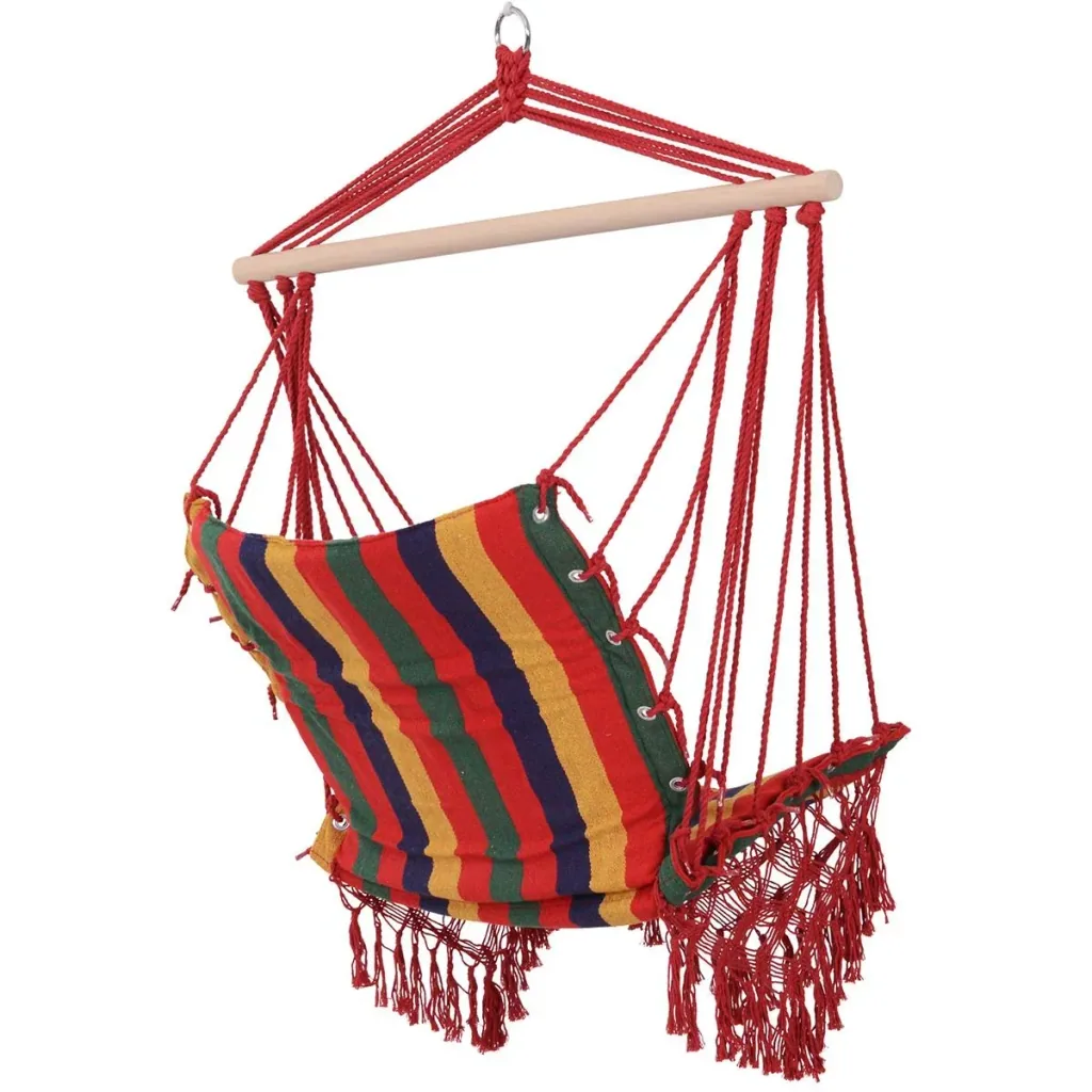 Hanging chair colorful