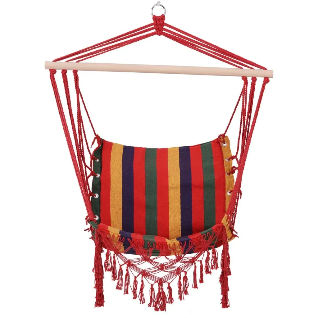 Hanging chair colorful