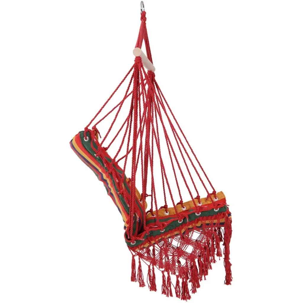 Hanging chair colorful