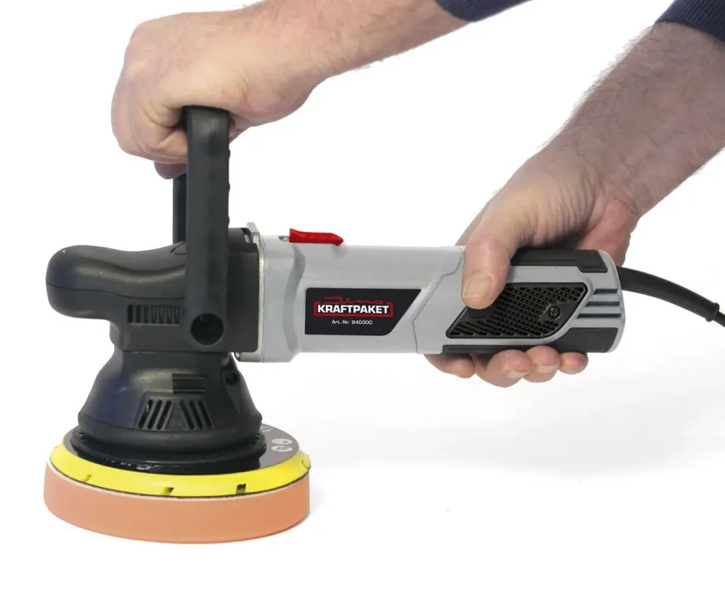 Eccentric polishing machine 900 watts - 21 mm stroke - in XXL set