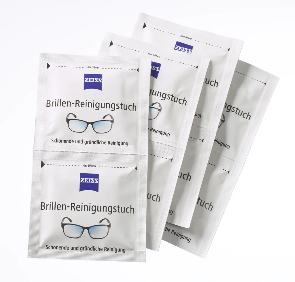Zeiss lens cleaning wipes, 50 pieces