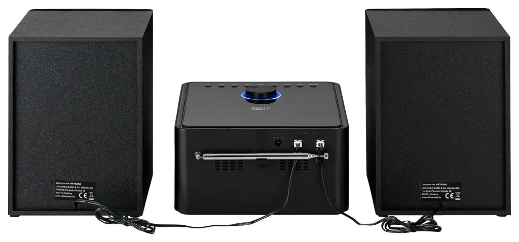 Stereo Micro-HiFi System with DAB+/FM, USB, MP3/CD and Bluetooth