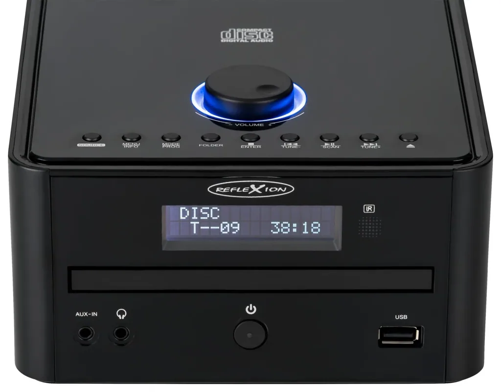 Stereo Micro-HiFi System with DAB+/FM, USB, MP3/CD and Bluetooth