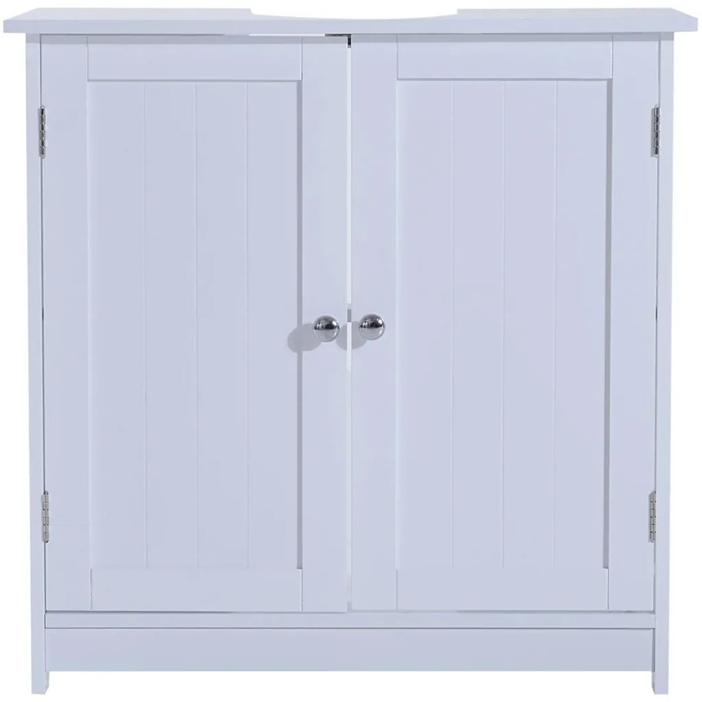 Vanity unit bathroom cabinet white
