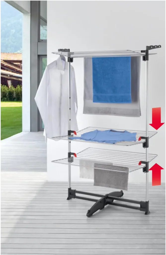 Tower dryer, "Ciclone Vario", 3 levels