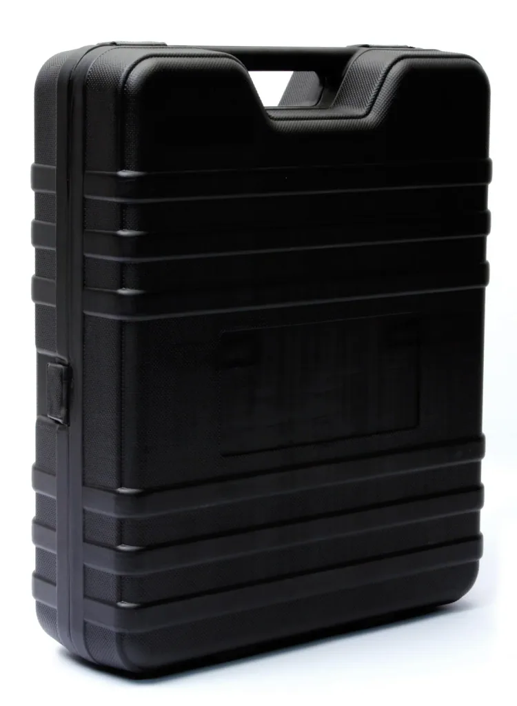 Camping suitcase without receiver
