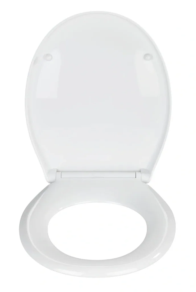 Premium toilet seat Ios, thermoplastic, Fix-Clip hygiene attachment