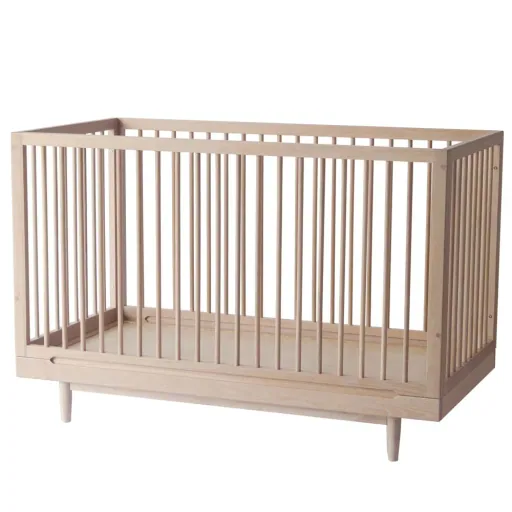 Nobodinoz baby bed "Pure" oak 70 x 140