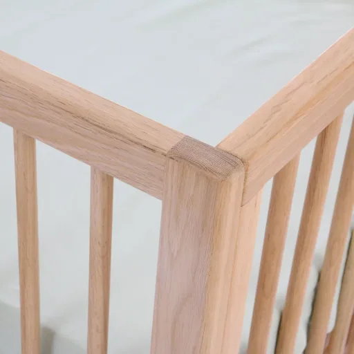 Nobodinoz baby bed "Pure" oak 70 x 140