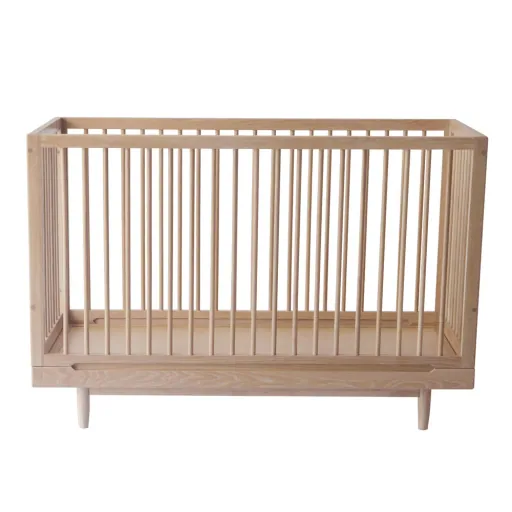 Nobodinoz baby bed "Pure" oak 70 x 140