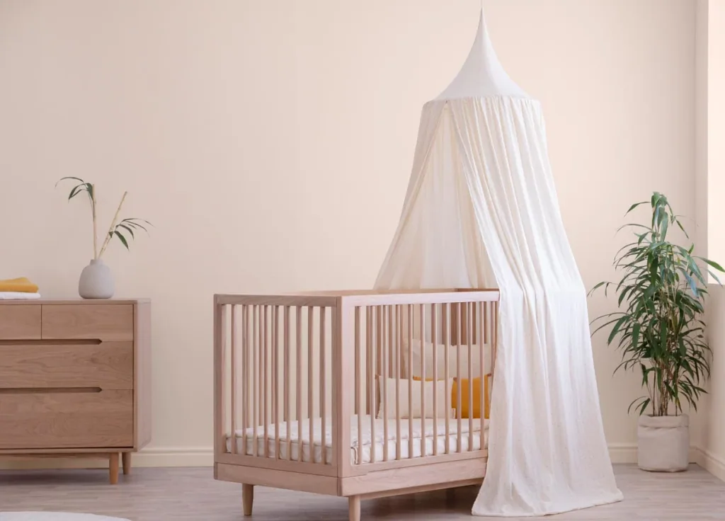 Nobodinoz baby bed "Pure" oak 70 x 140