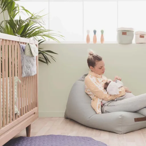 Nobodinoz baby bed "Pure" oak 70 x 140