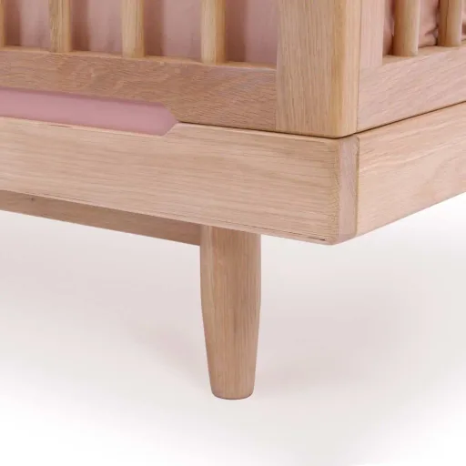 Nobodinoz baby bed "Pure" oak 70 x 140