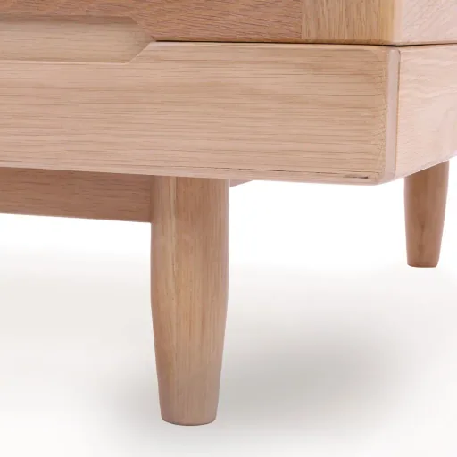 Nobodinoz baby bed "Pure" oak 70 x 140