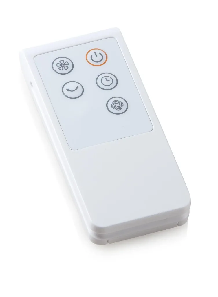 Column fan with remote control and LED display - 77cm