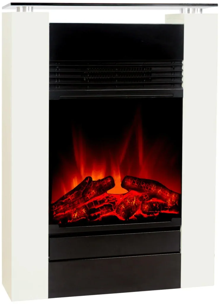 Electric fireplace "Tessin weiss"