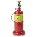 Propane gas tank small, 0.5kg leather