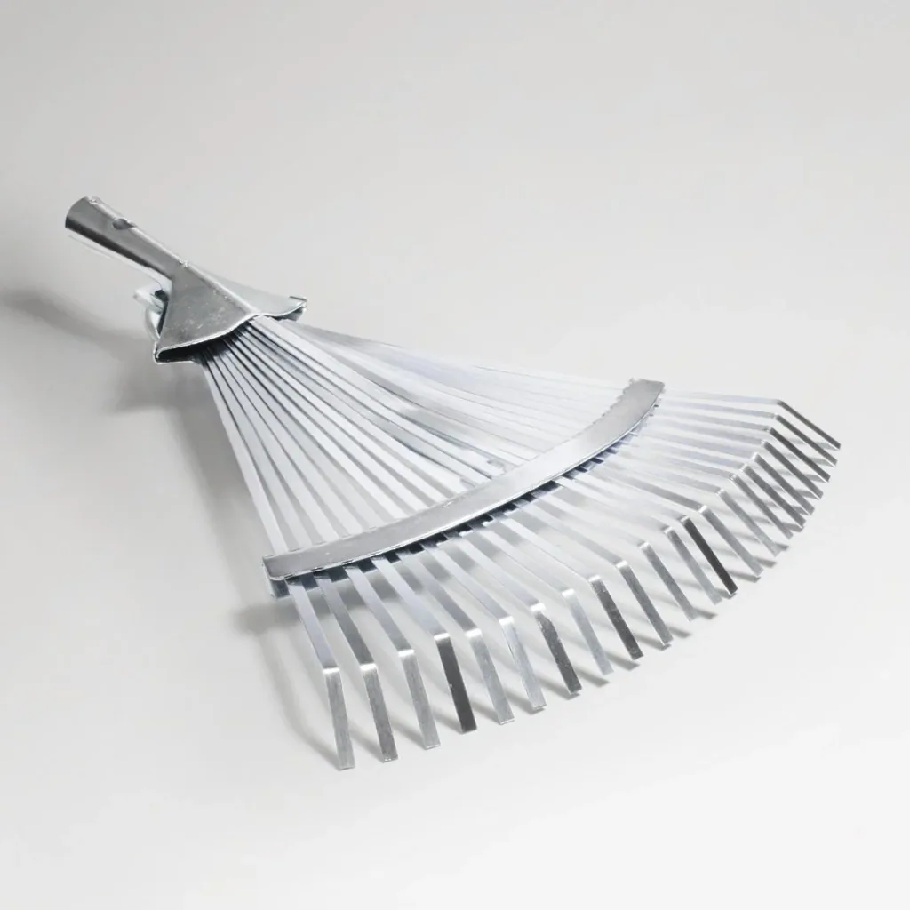 Professional fan broom with handle nozzle - garden tool