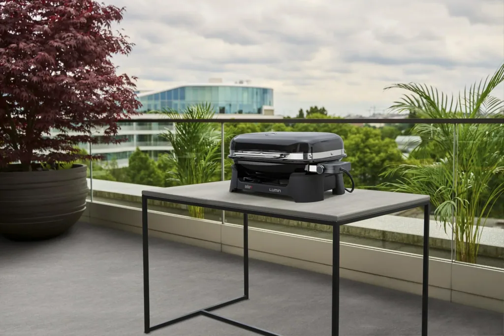 Electric grill Lumin, Black
