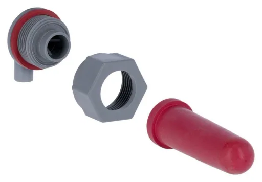 Super suction cup and standard valve in a set