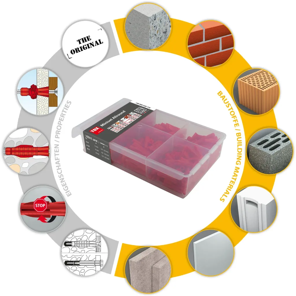 Standard assortment Miniset Allround 240 pieces
