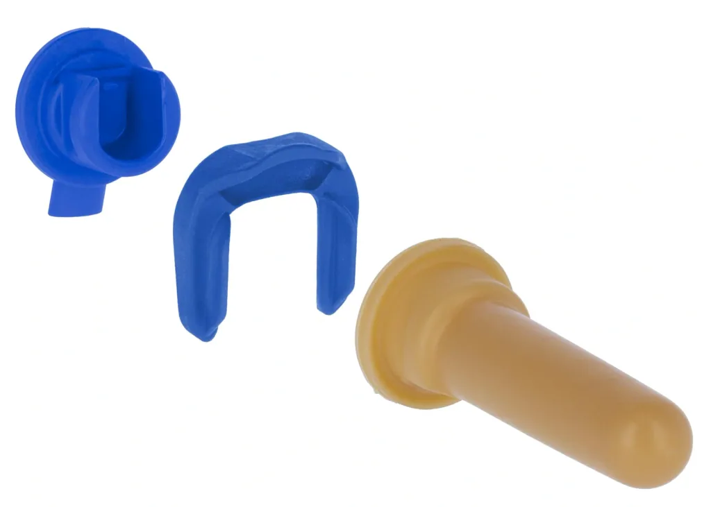 Drinking valve FixClip new with natural rubber teat