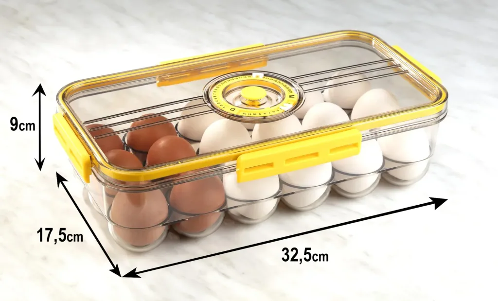 Egg box Egg Safe for 18 eggs
