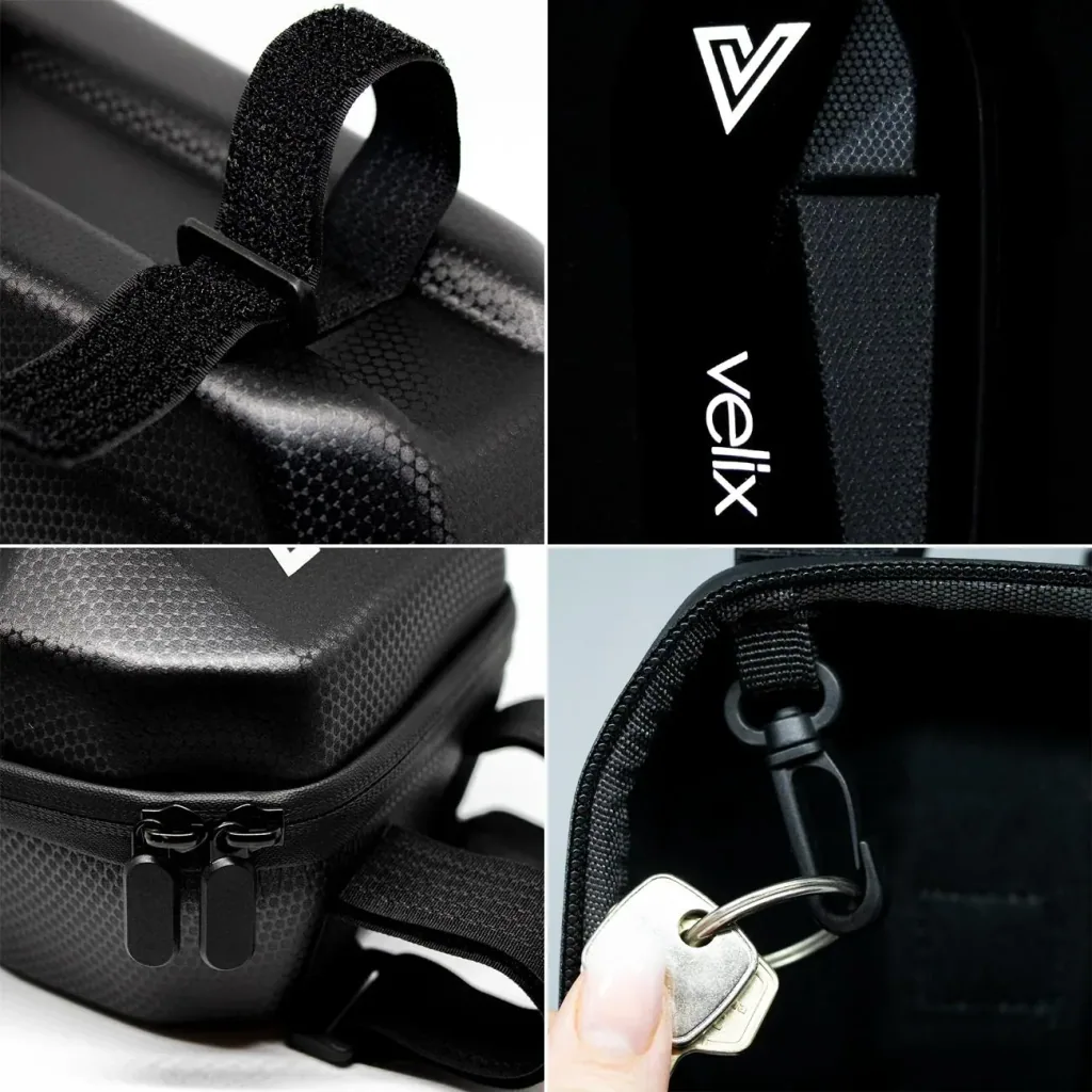 Handlebar bag for electric scooters and e-scooters, 3 liters
