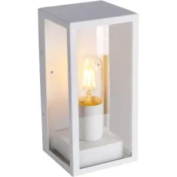 VT-837 Wall light - 1 light - Aluminum - White - IP44