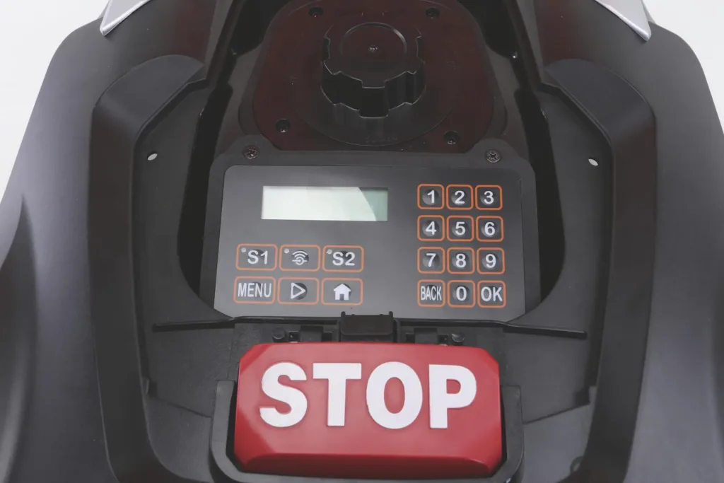 Robotic lawnmower "NX100i" with app control & iRadar ultrasonic sensor & multi-zone programming