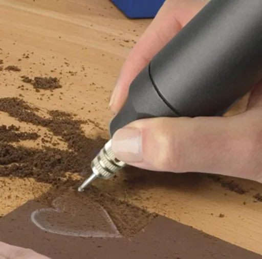 Electric DIY drill in a case