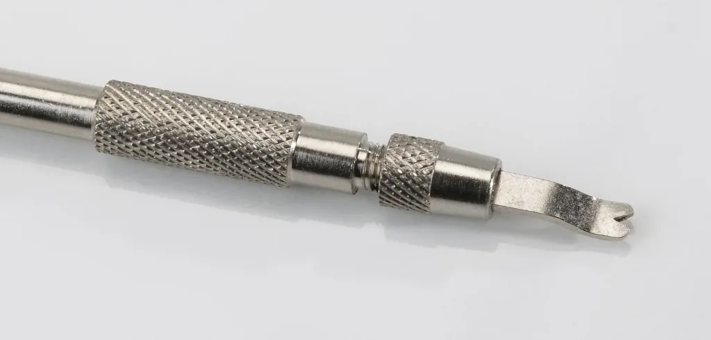 Spring bar tool with fork and pusher (1 piece)