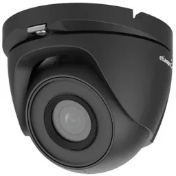EtiamPro HD CCTV Dome Surveillance Camera with Night Vision 1080p for Indoor and Outdoor Use - Black