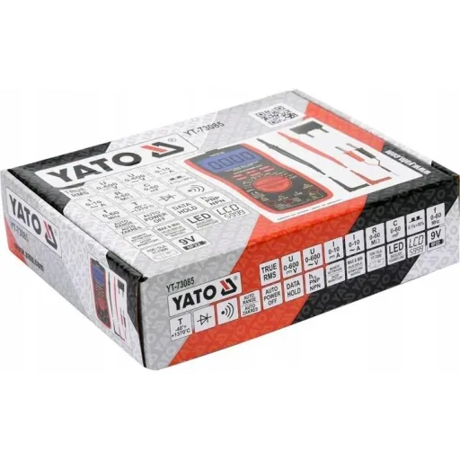 Multimeter with RMS function - automatic range