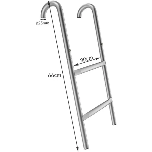 Trampoline ladder 76cm