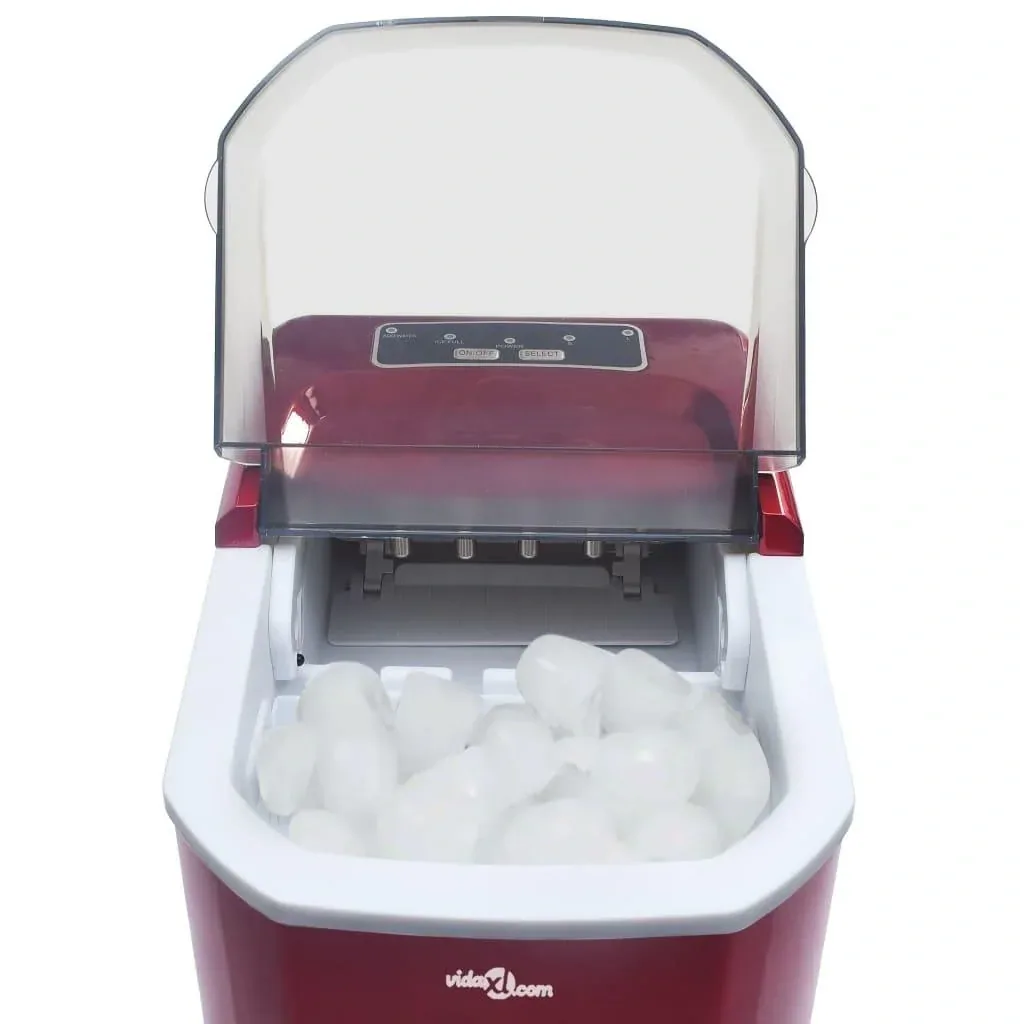 Ice cube maker 1.4 L 15 kg/24 h red