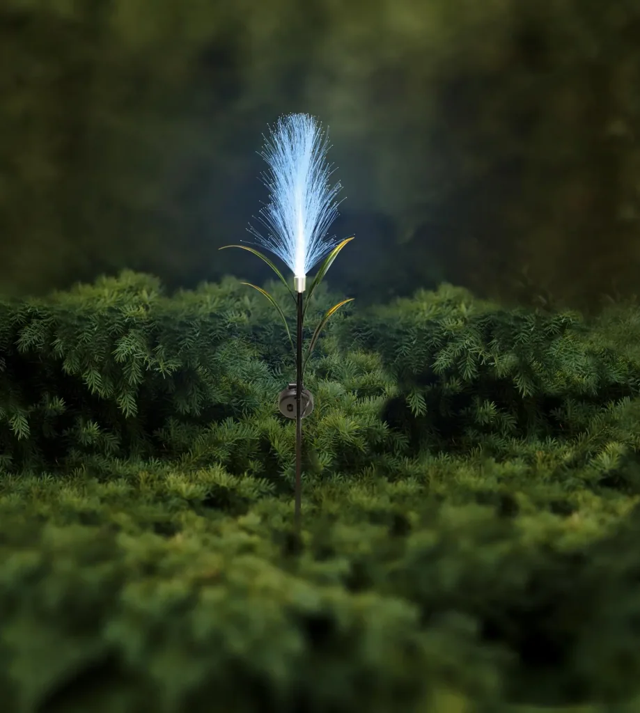 Solar reed LED design light