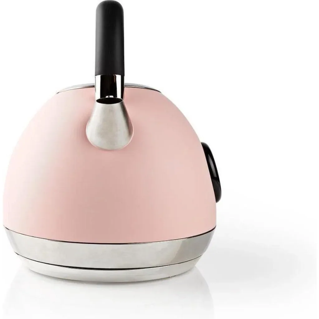 Nedis Kettle - 1.8L - 2200W - Soft-Touch - Pink