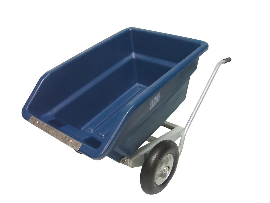 Two-wheeled wheelbarrow TWB 250 blue