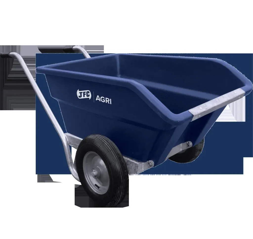 Two-wheeled wheelbarrow TWB 250 blue