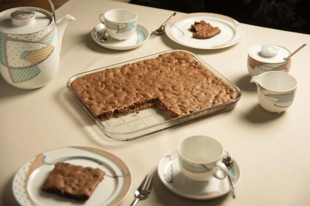 Baking plate made of borosilicate tempered glass