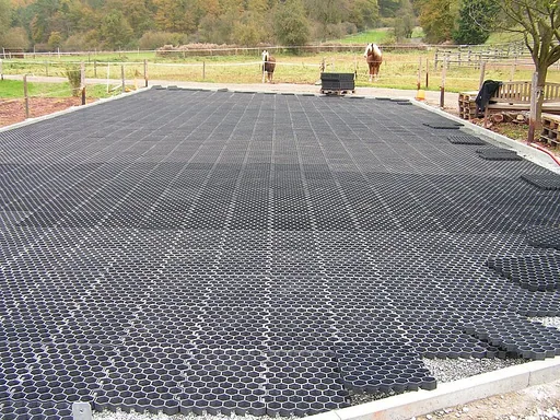 Paddock panels 5 pieces = 1 m², black