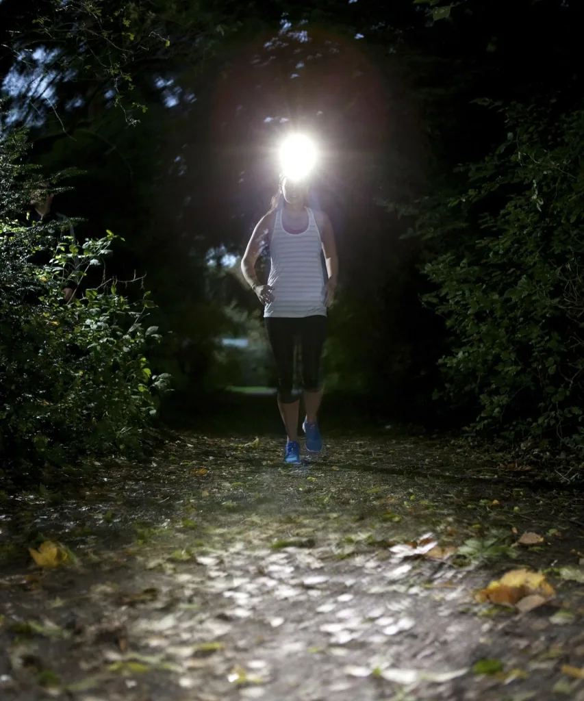 Cree LED headlamp 3 watts with 2 additional red LEDs